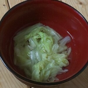 白菜の葉だけで作る時短サンラータンスープ